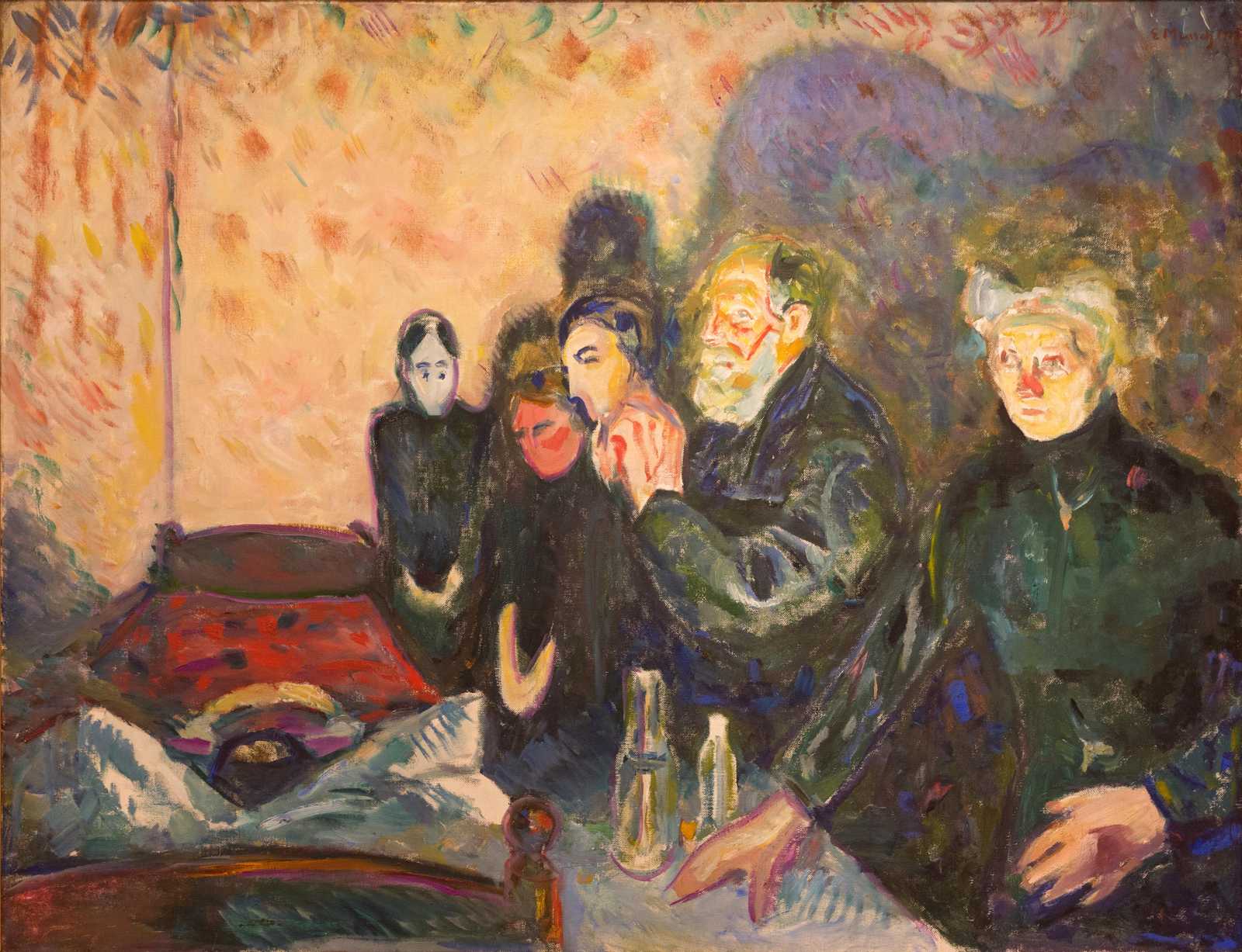 The Sick Child by Munch Wall Art | Expressionist Art