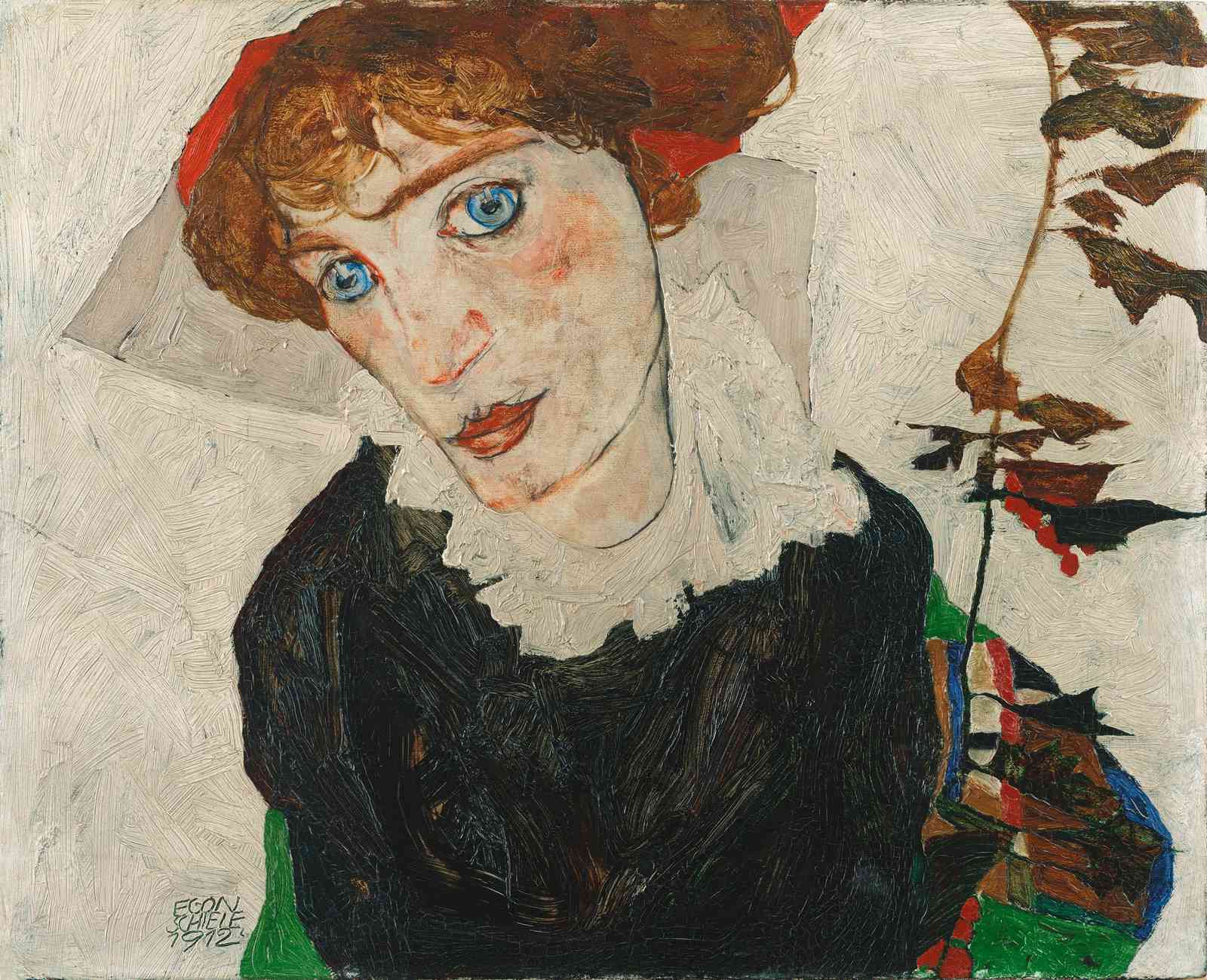 Egon Schiele Portrait Wall Art | Expressionist Art
