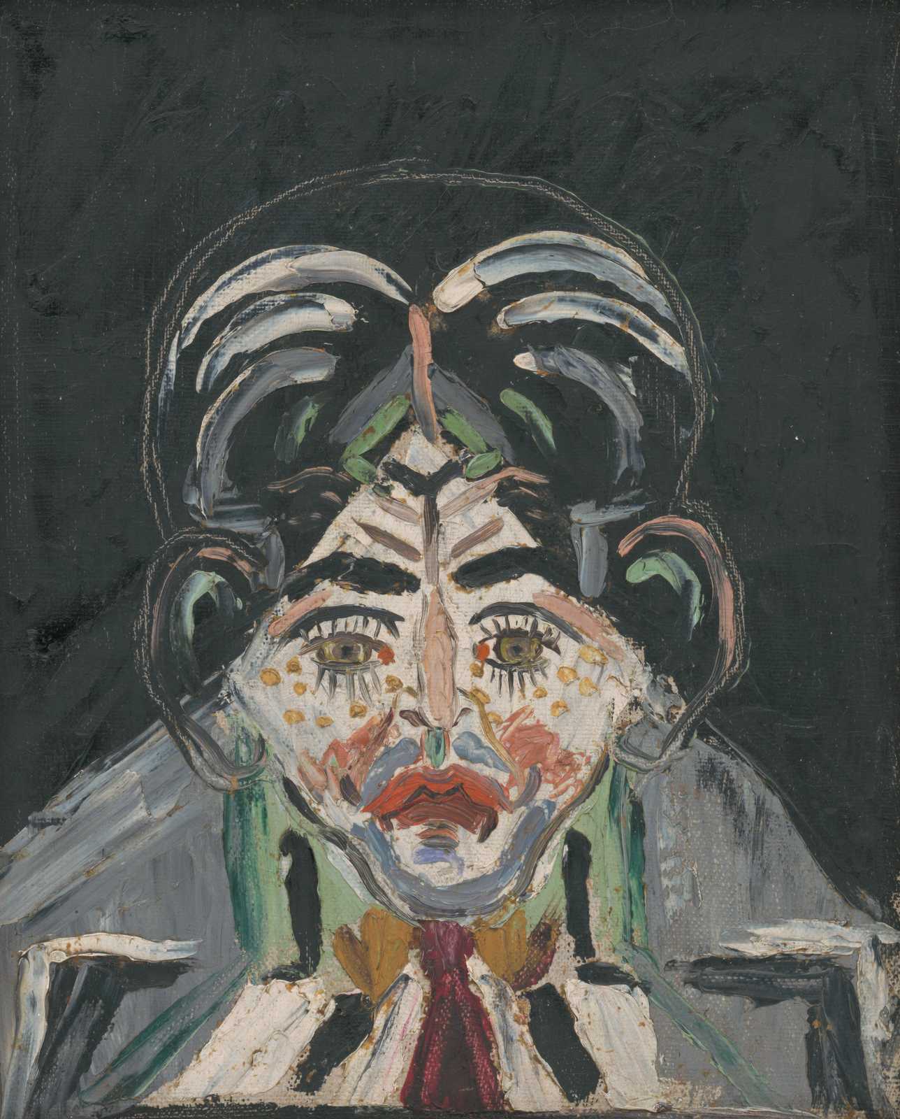 Bold Expressionist Portrait Wall Art