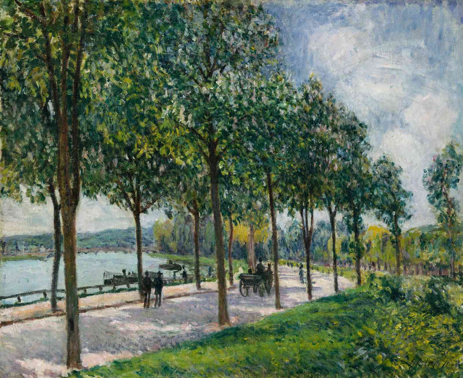 Impressionist Riverside Serenity Wall Art