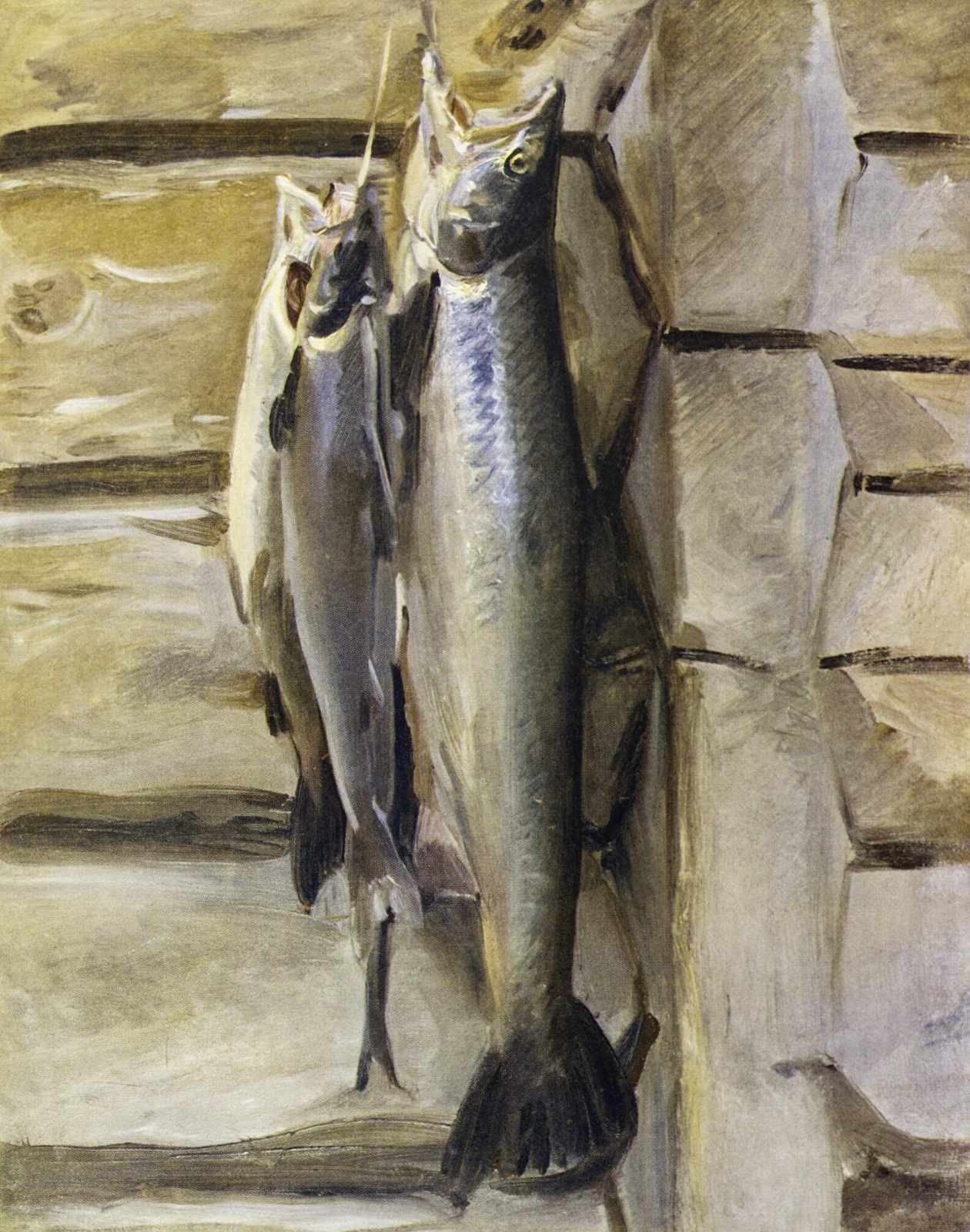 Coastal Catch Fresh Fish Hanging Wall Art