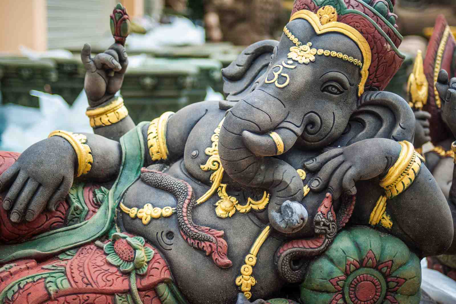 Serene Ganesha Elephant God Wall Art