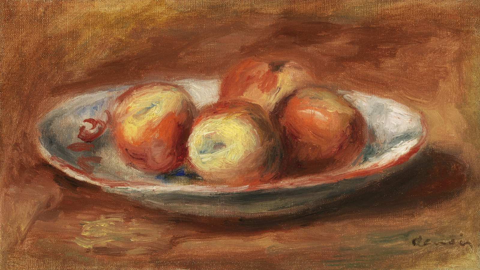 Vibrant Still Life Apples Wall Art
