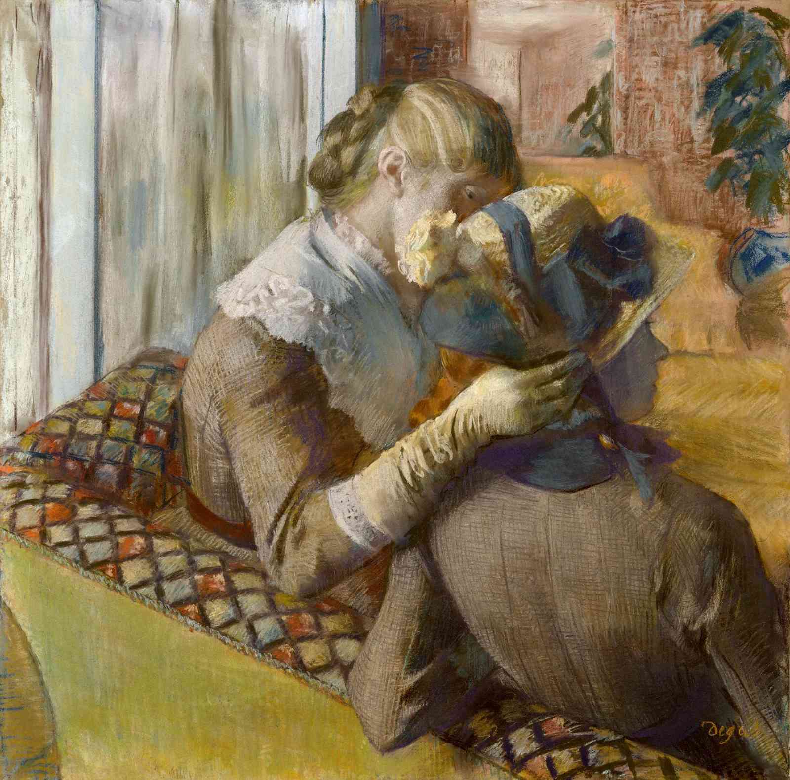 Impressionist Women Pastel Wall Art