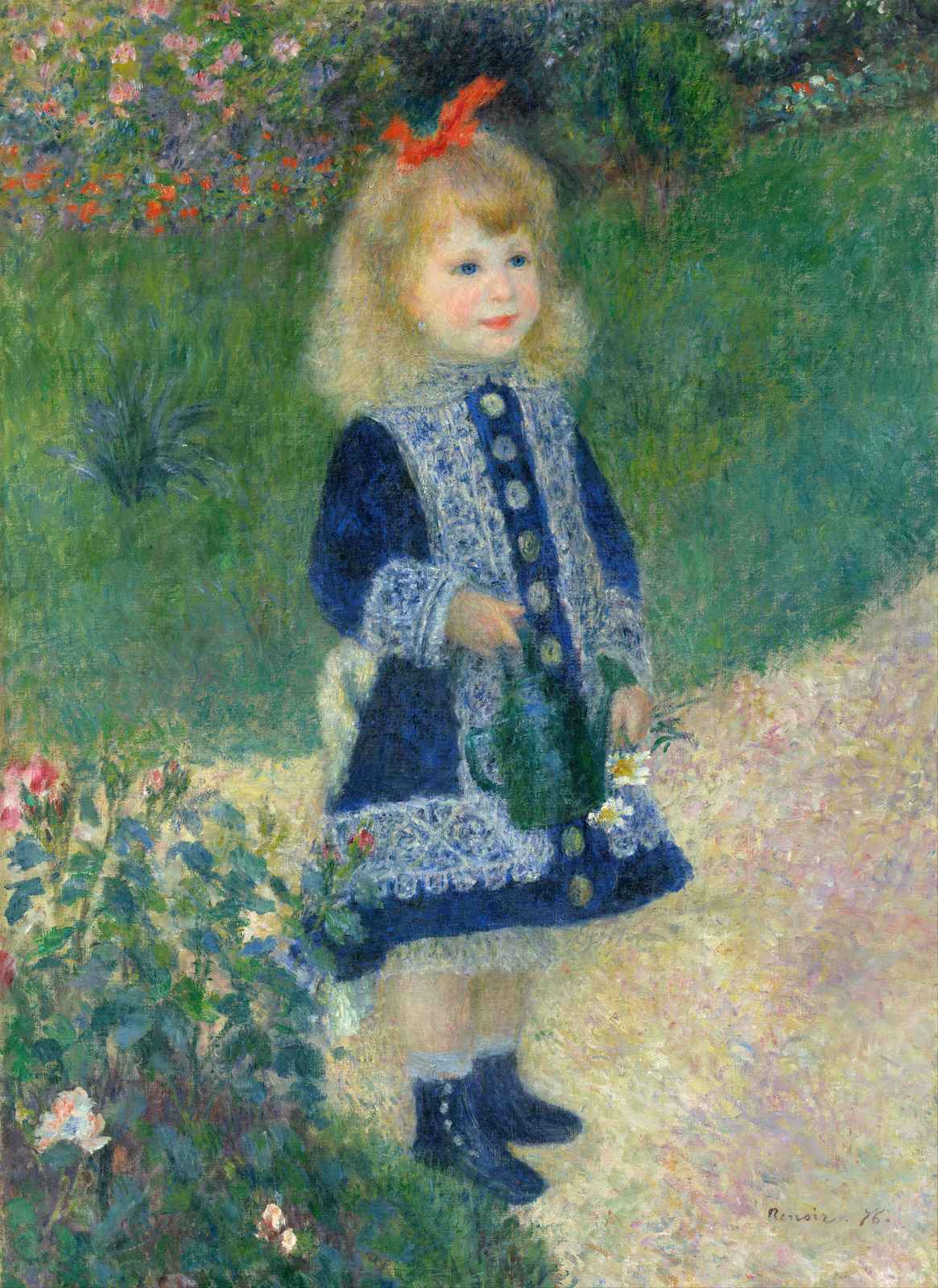 Enchanting Garden Child Portrait Wall Art
