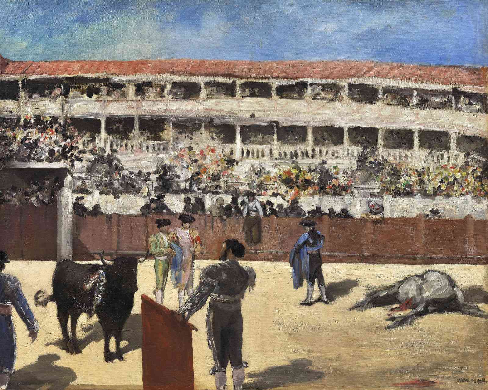 Spanish Bullfighting Scene Wall Art