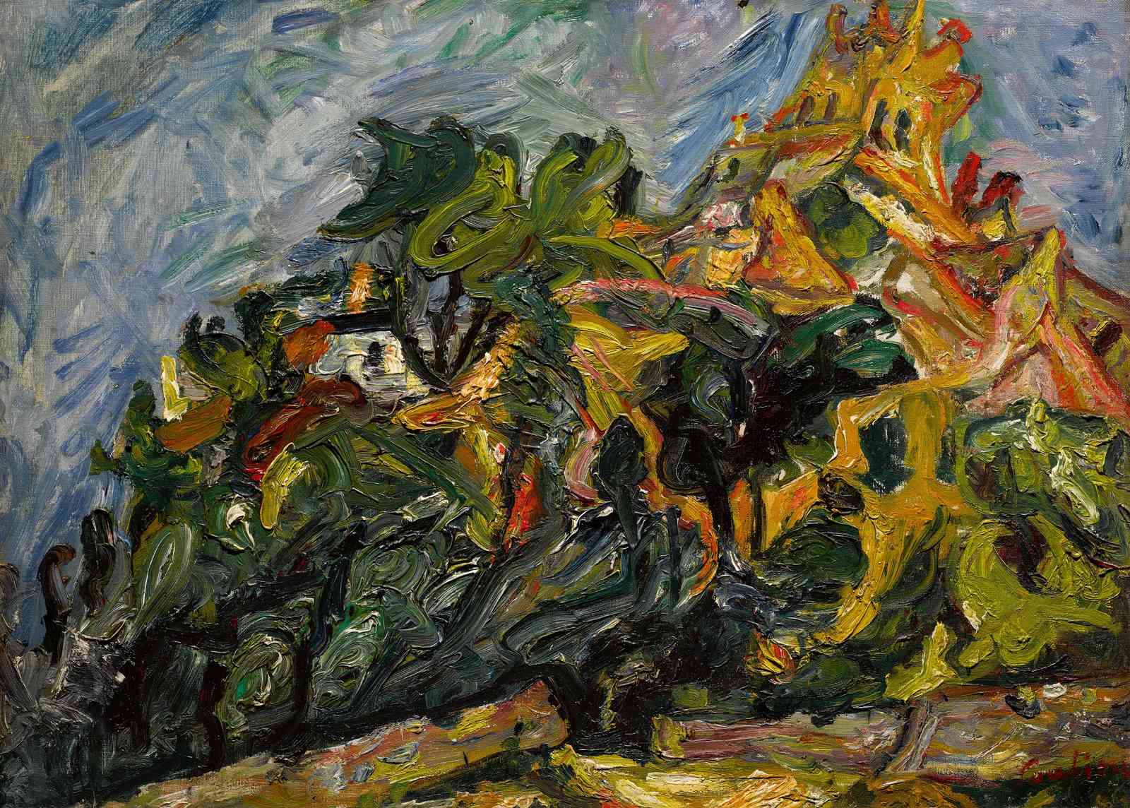 Vibrant Landscape Impressionist Wall Art