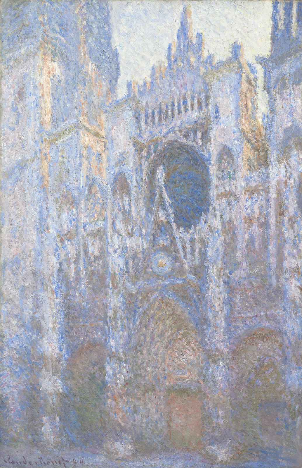 Monet Rouen Cathedral Impressionist Wall Art