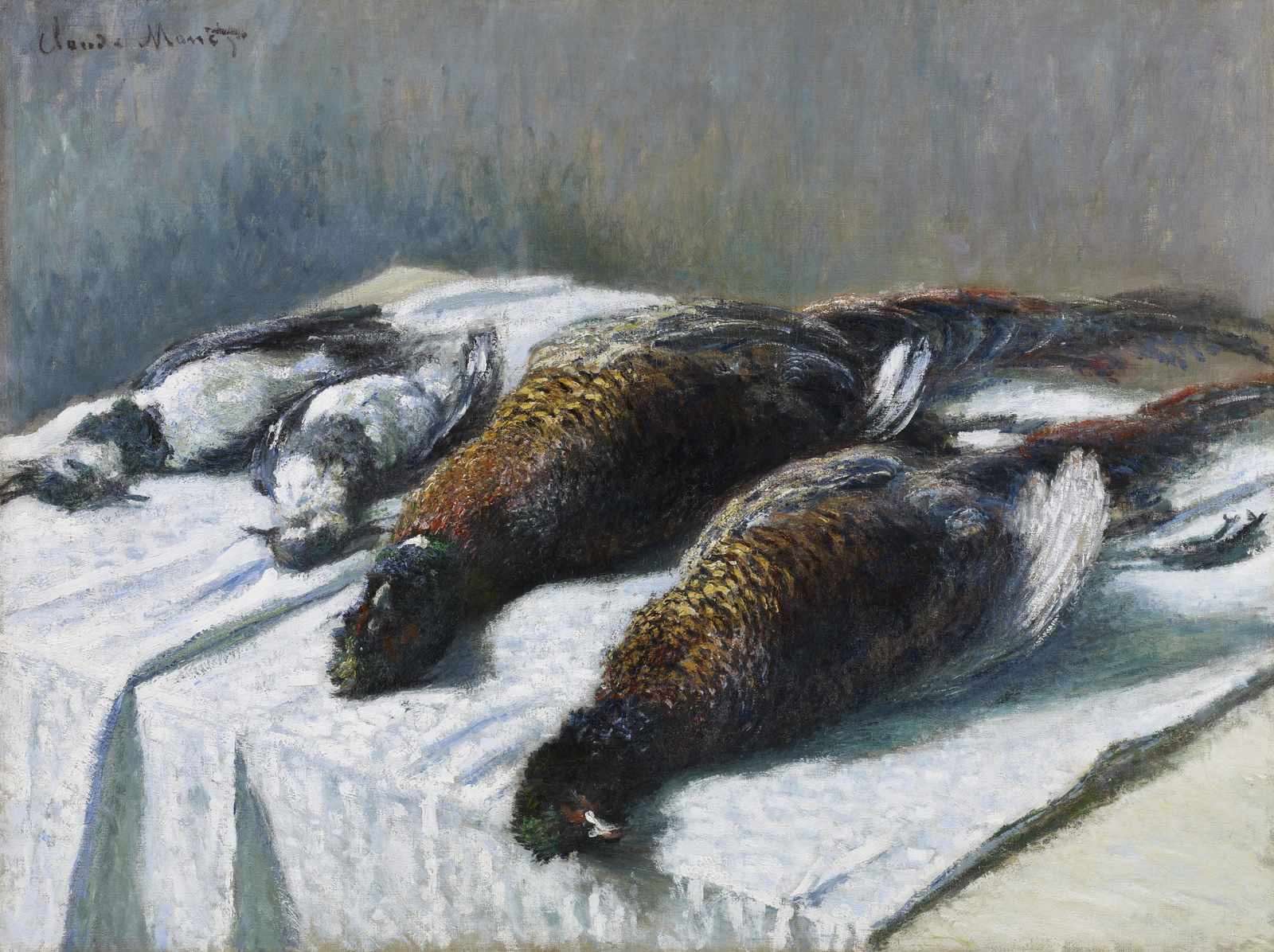 Claude Monet Pheasants Wall Art