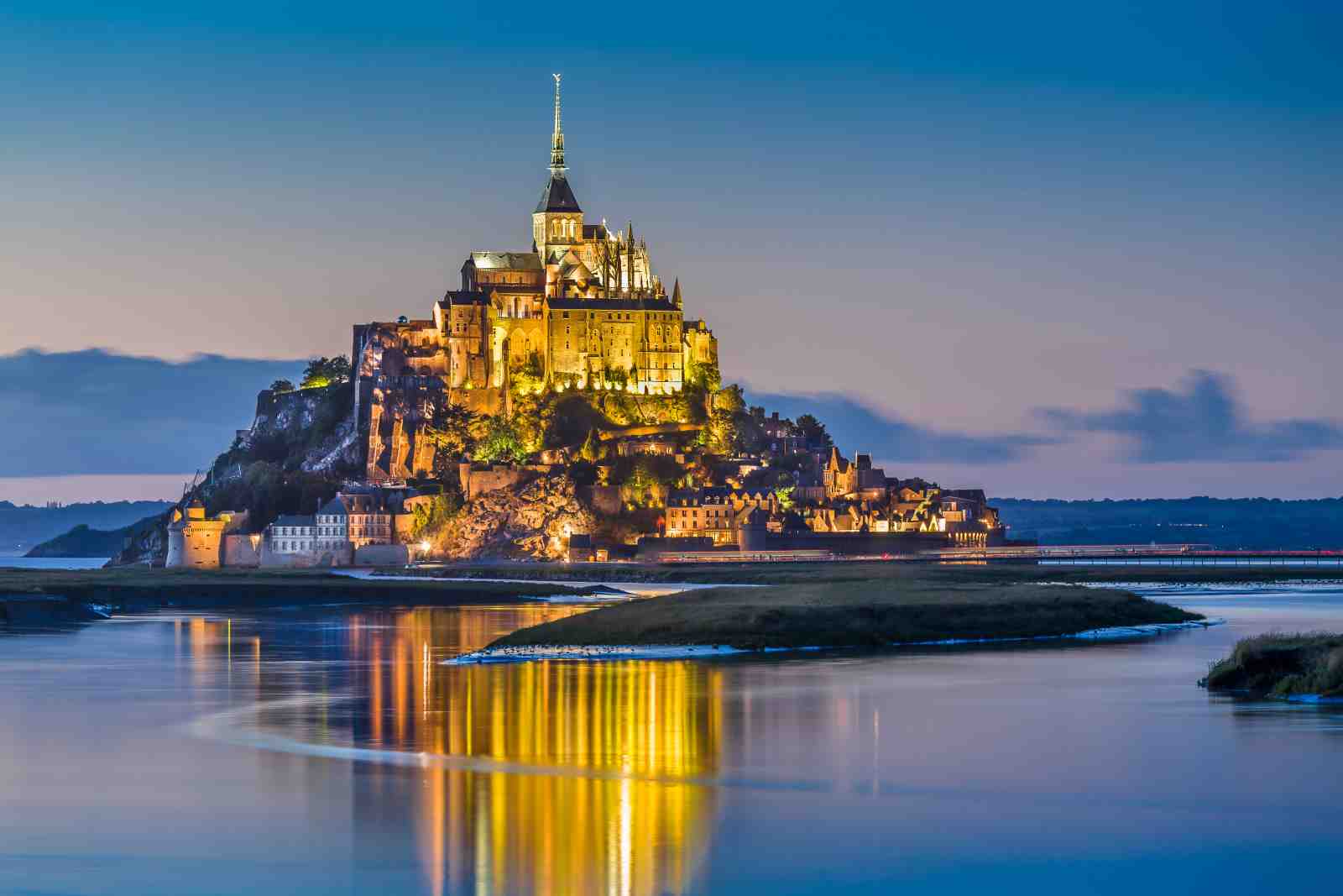 Mont Saint-Michel France Castle Wall Art