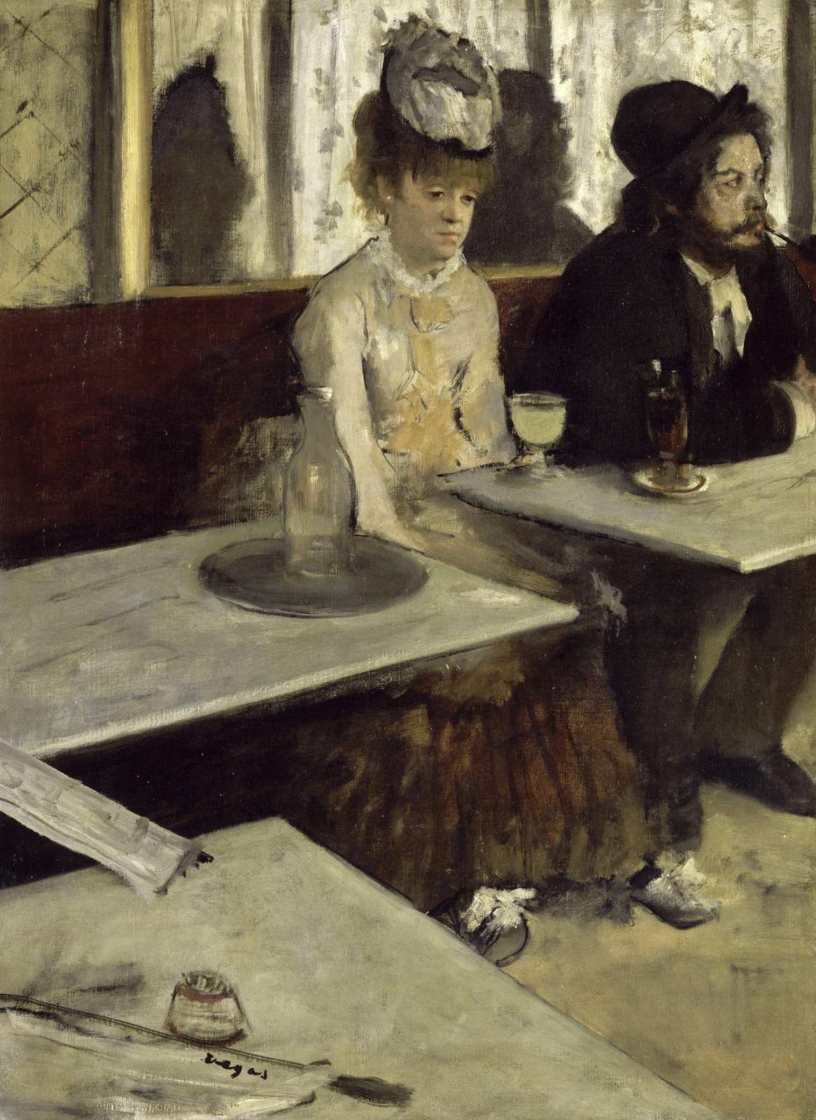 Café Scene Impressionist Art Wall Art