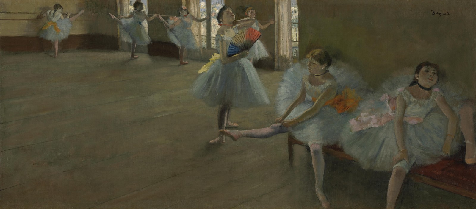 Degas Dancers Ballet Studio Wall Art