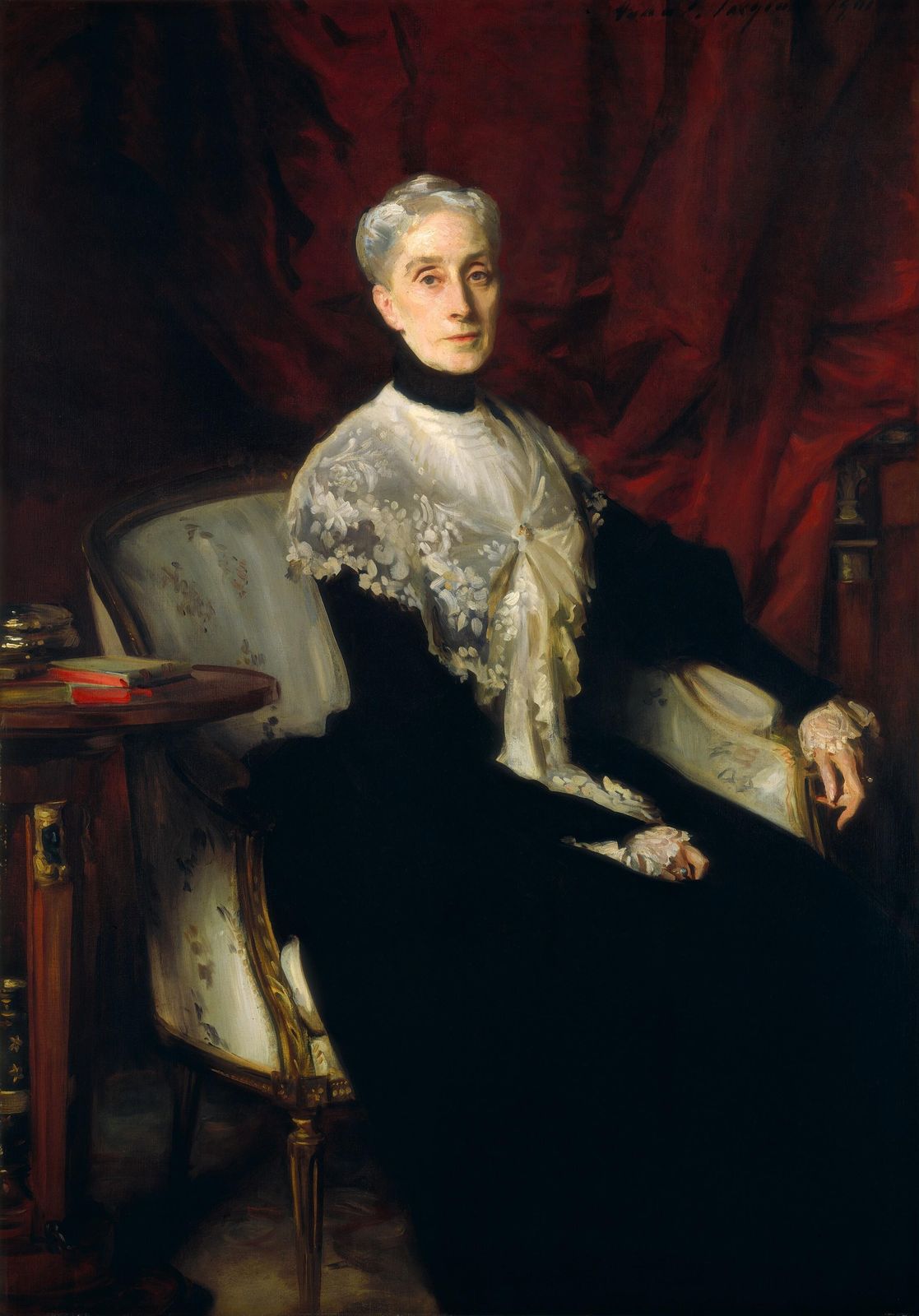 Elegant Victorian Lady Portrait Wall Art