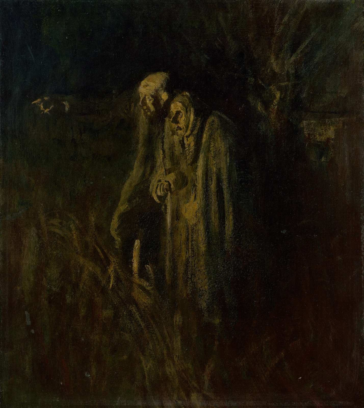 Mysterious Figures "Wanderers" Wall Art