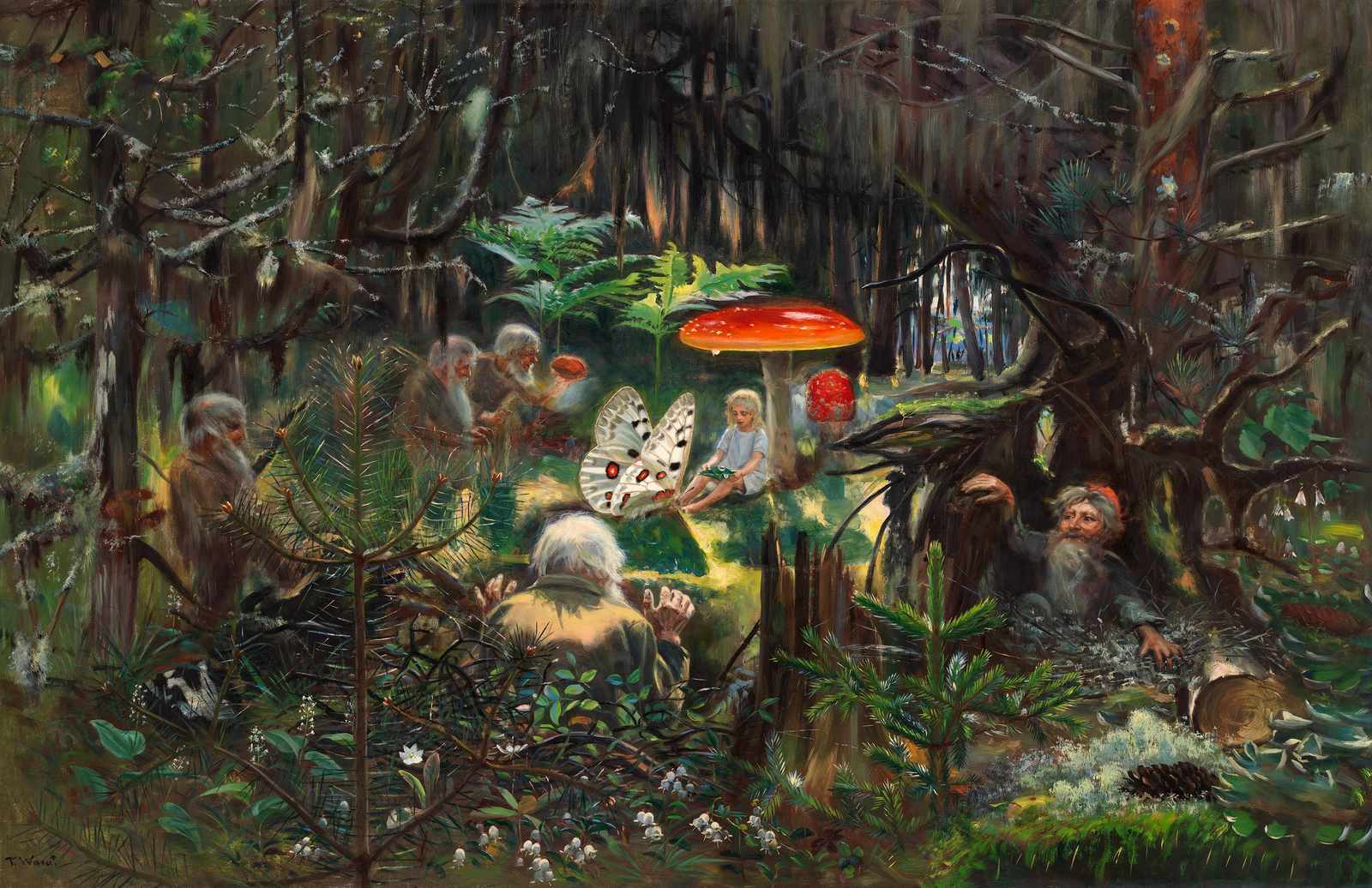 Enchanted Forest Gathering Wall Art