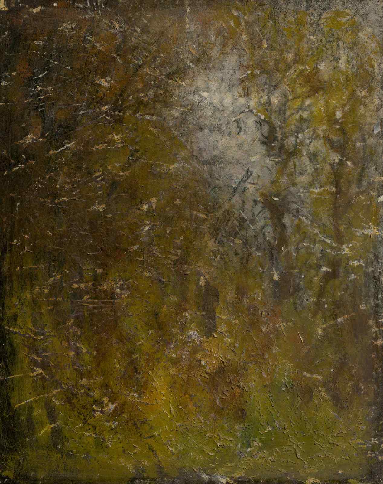 Earthy Forest Abstract Textured Wall Art