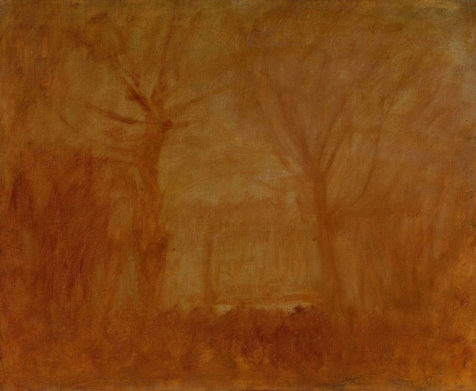 Atmospheric Forest Impression Wall Art