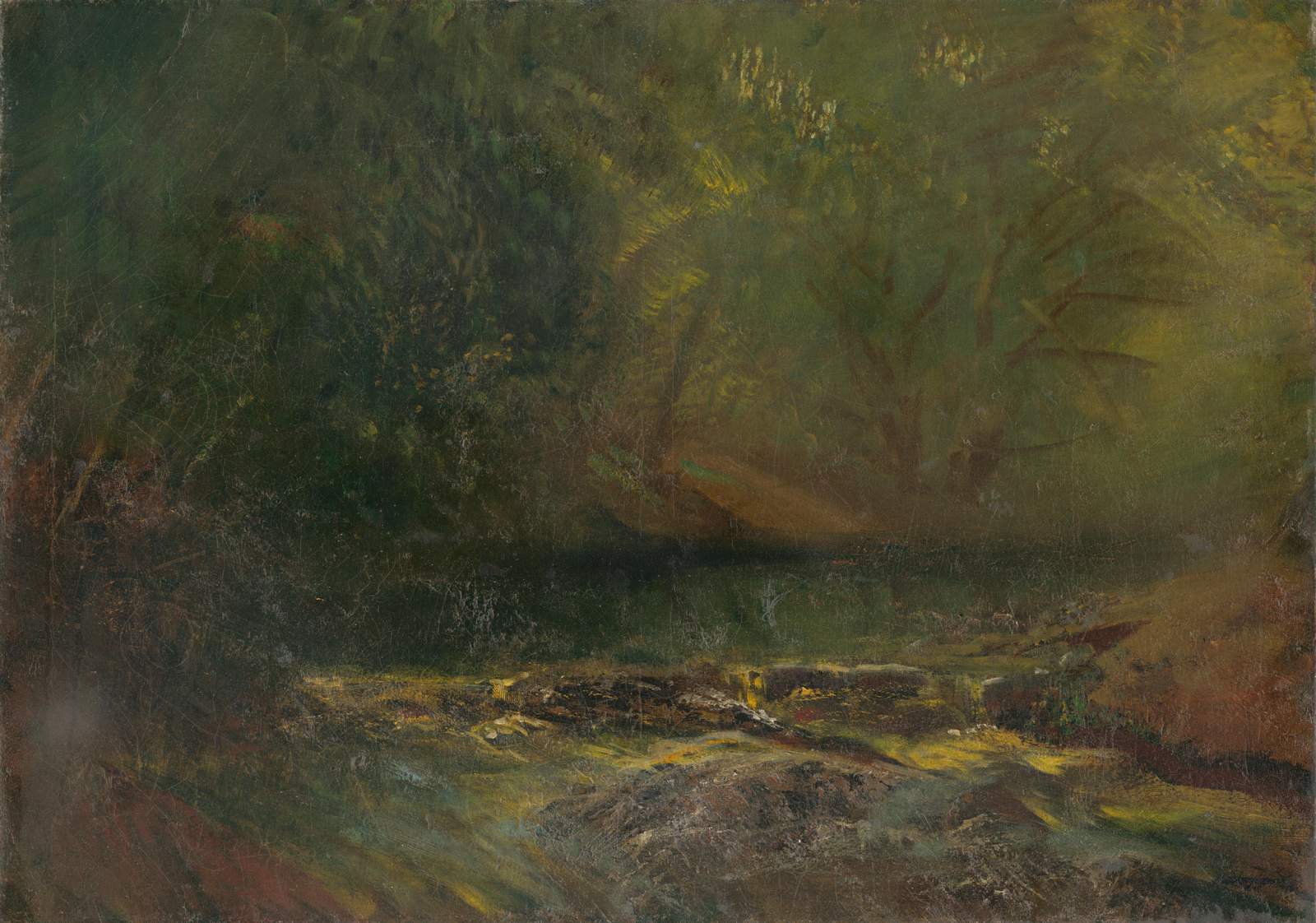 Mystic Forest Landscape Wall Art