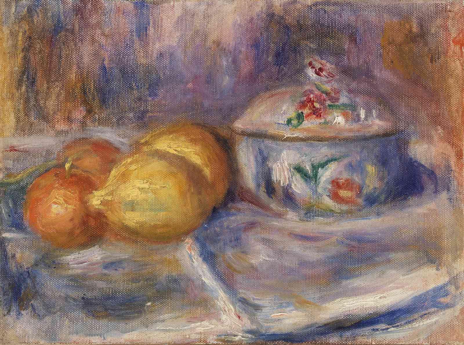 Impressionist Fruit Bowl Wall Art