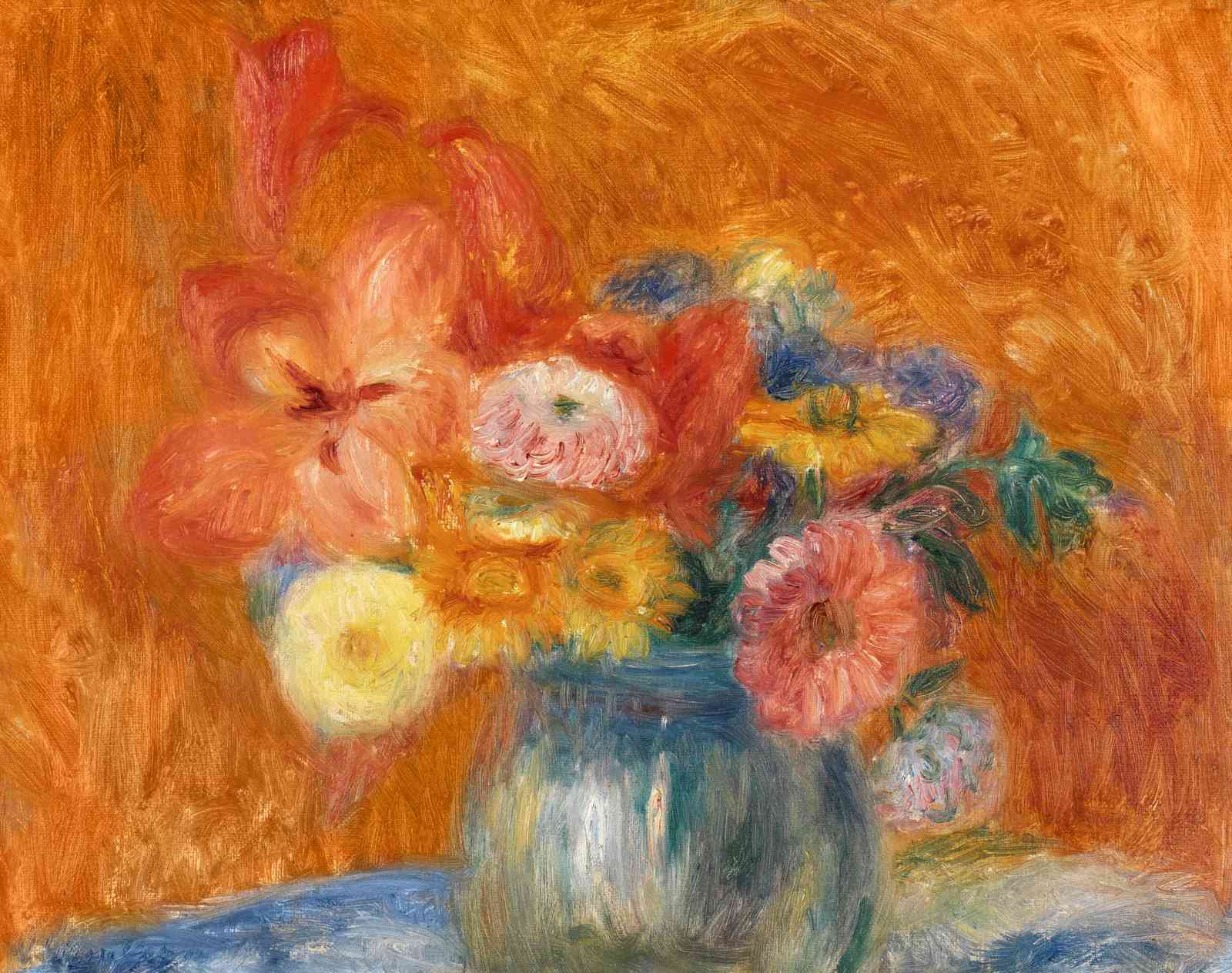 Vibrant Floral Symphony Wall Art