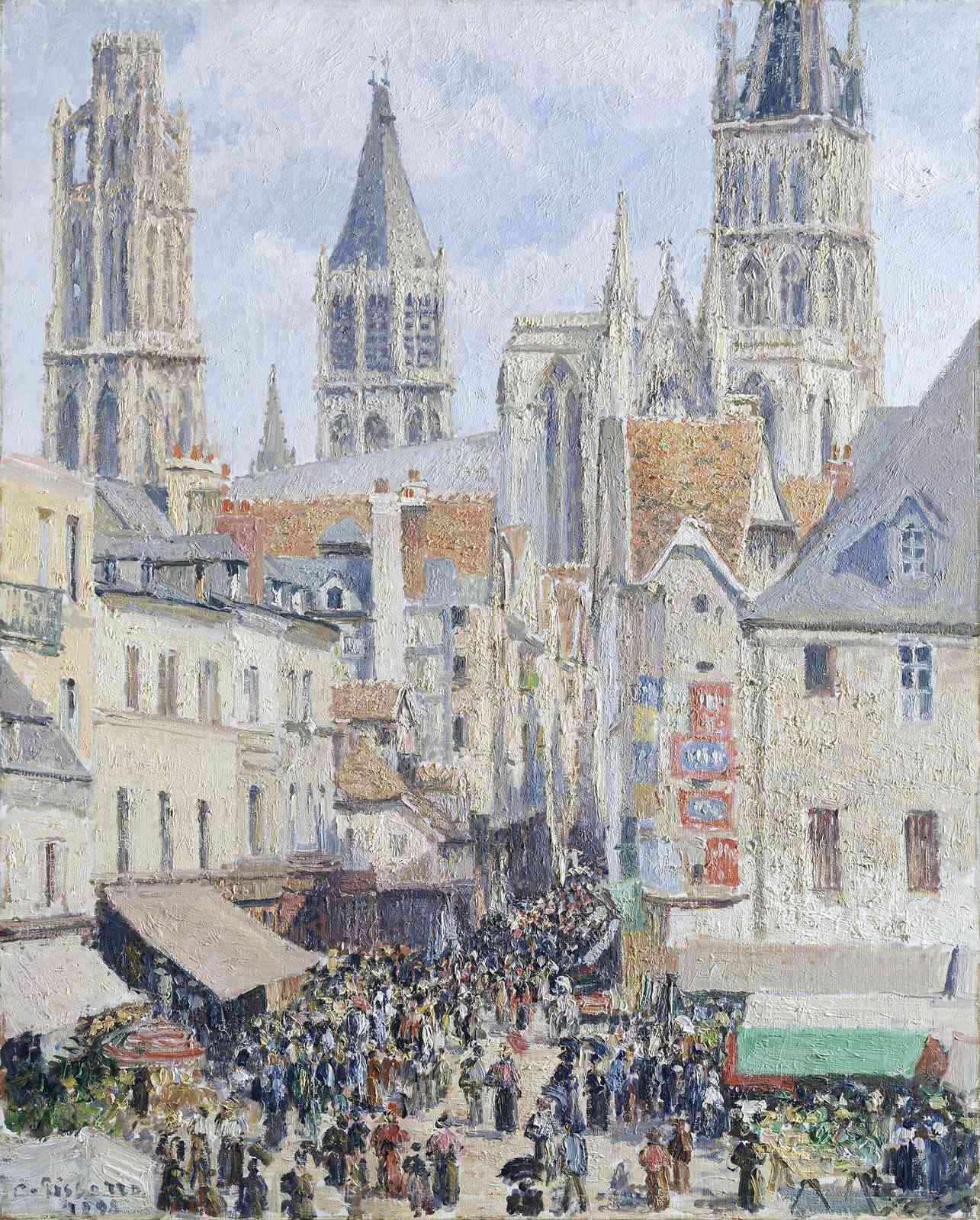 Impressionist French Market Wall Art