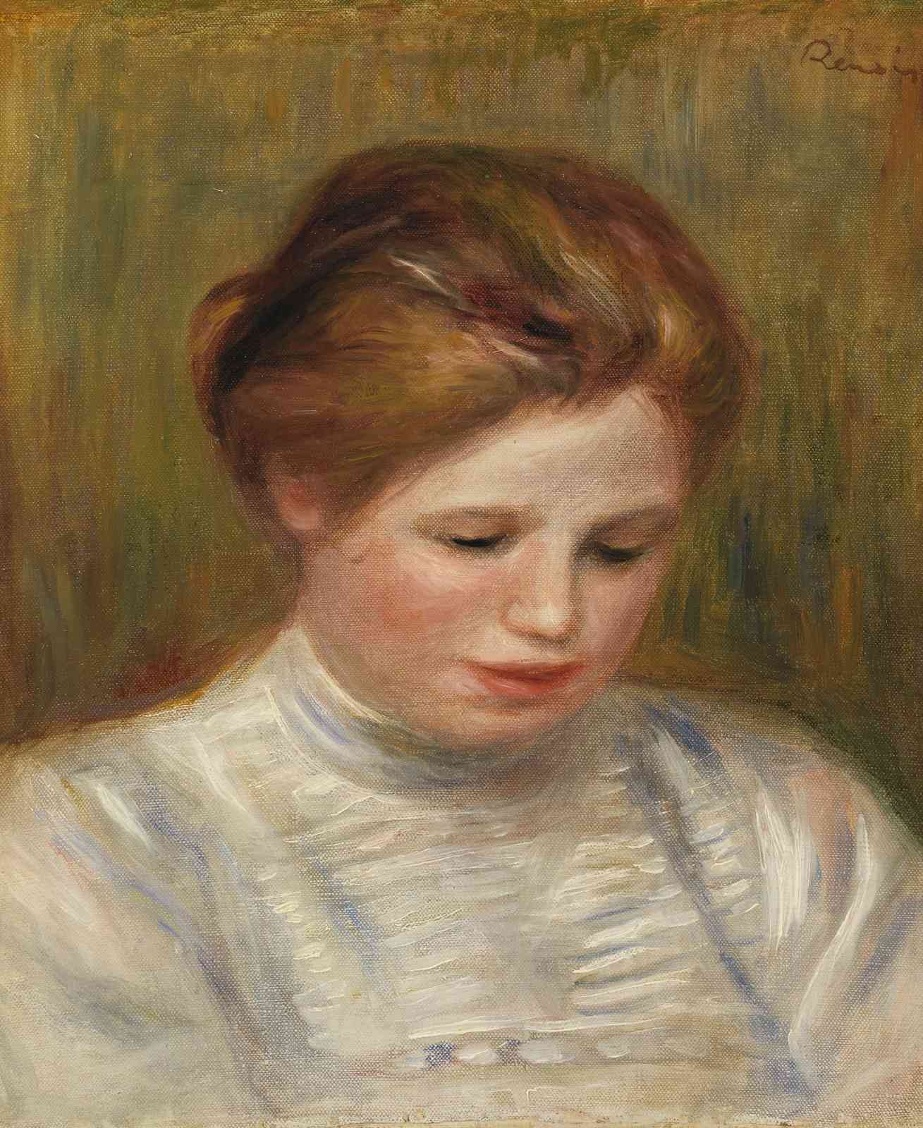 Renoir Impressionist Portrait Wall Art