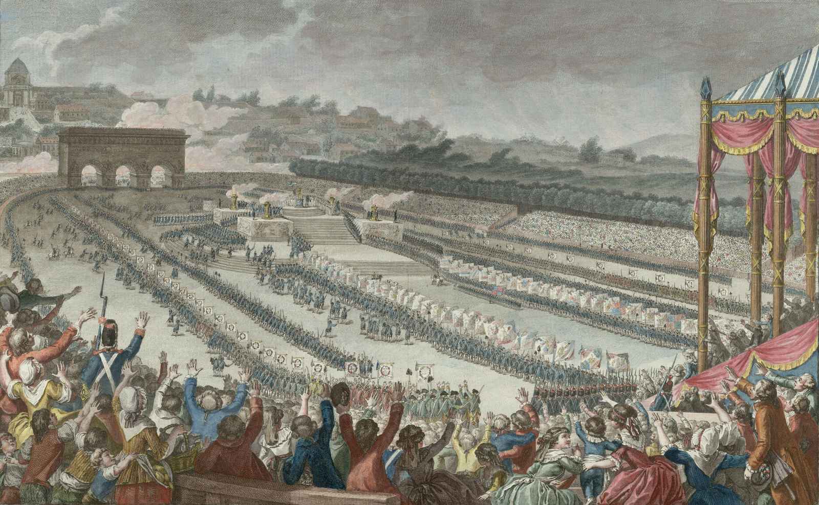 Historical French Parade Wall Art