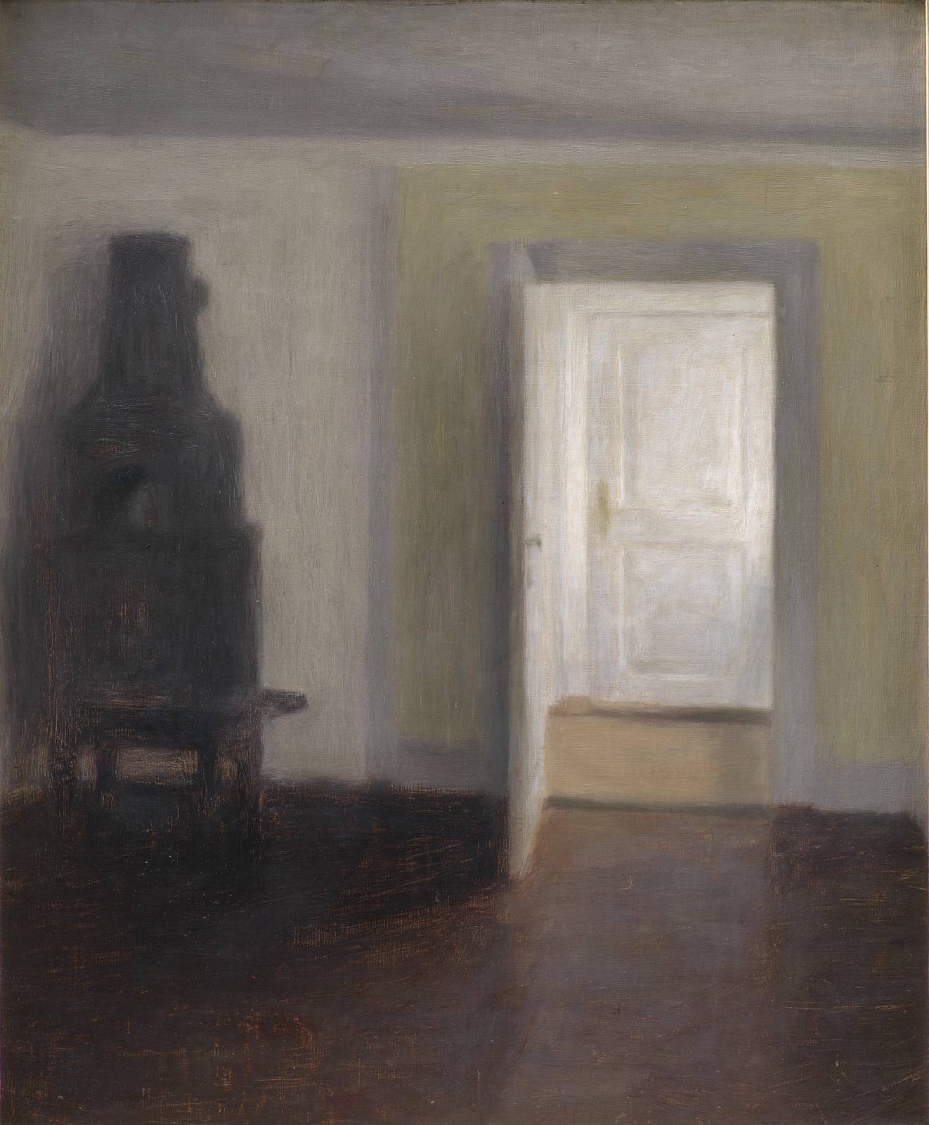 Mysterious Interior Doorway Wall Art
