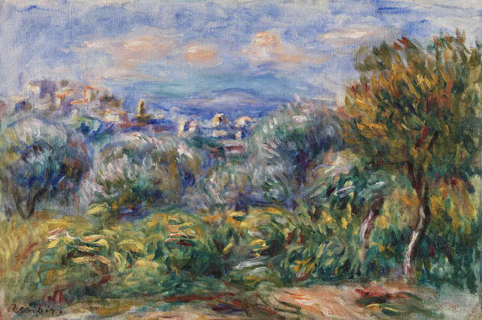 Impressionist Landscape Oil Painting Wall Art