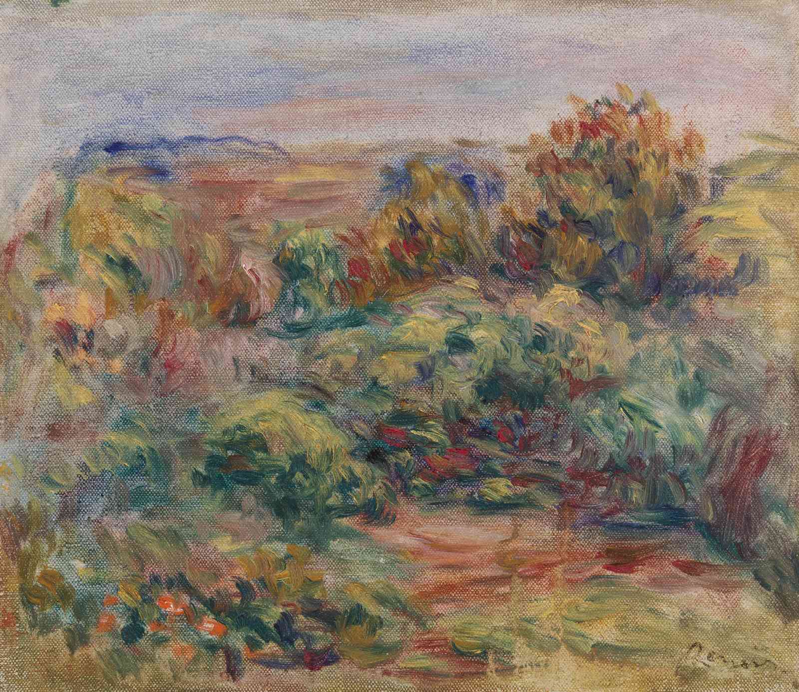 Vibrant Impressionist Landscape Wall Art