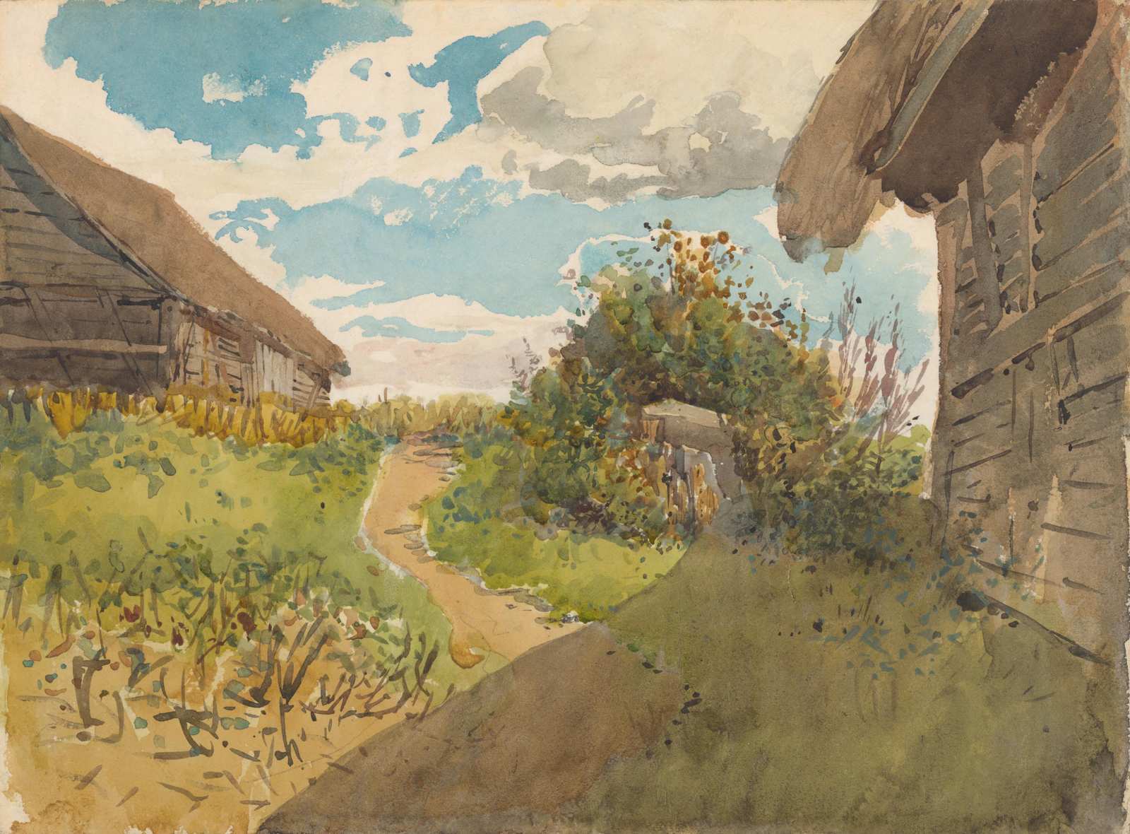 Idyllic Countryside Path Wall Art