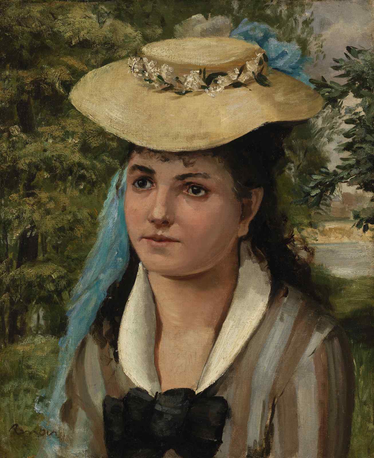 Victorian Lady's Portrait Wall Art
