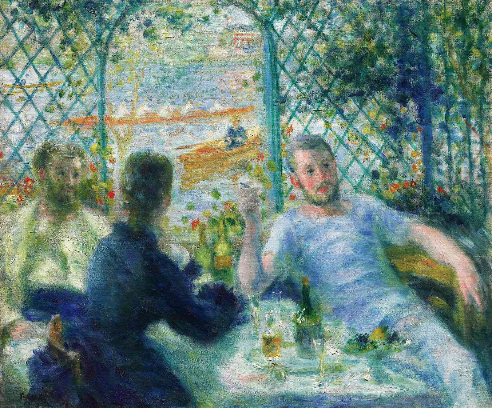 Impressionist Garden Lunch Wall Art