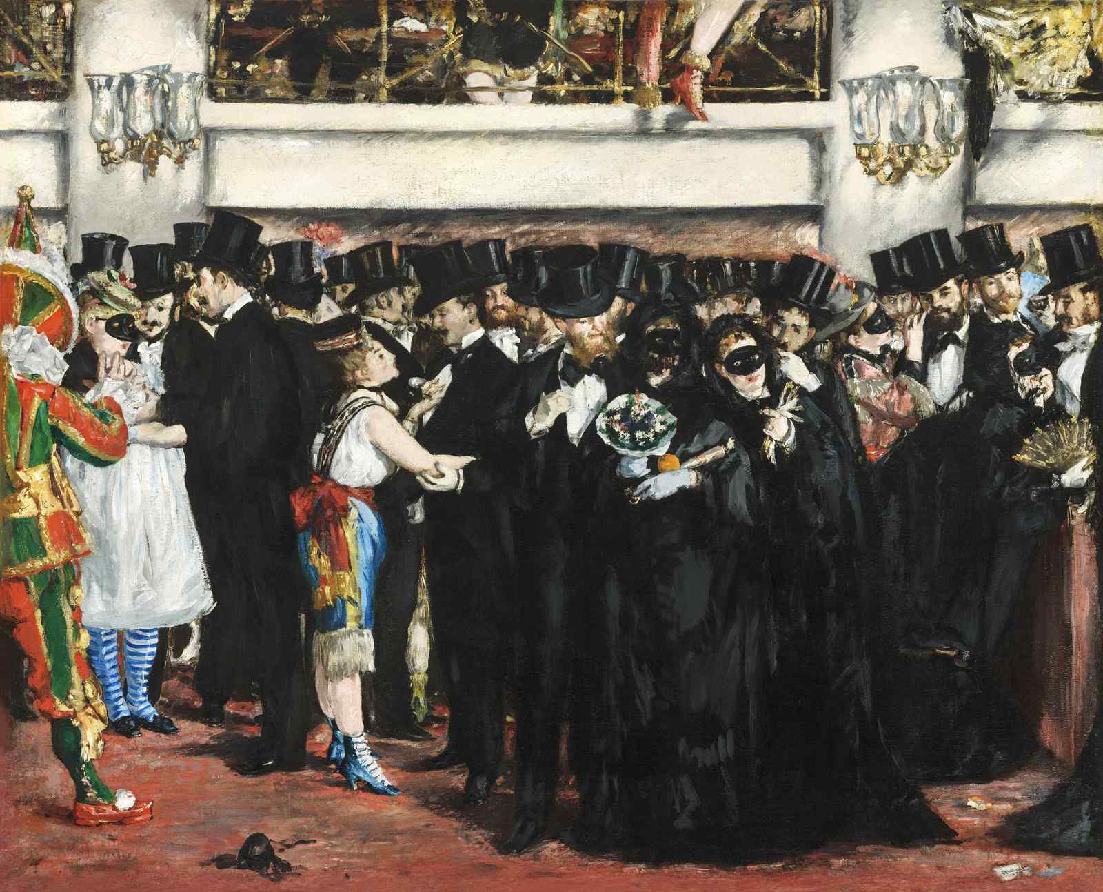 Masquerade Ball Art | Opulent Parisian Night Wall Art