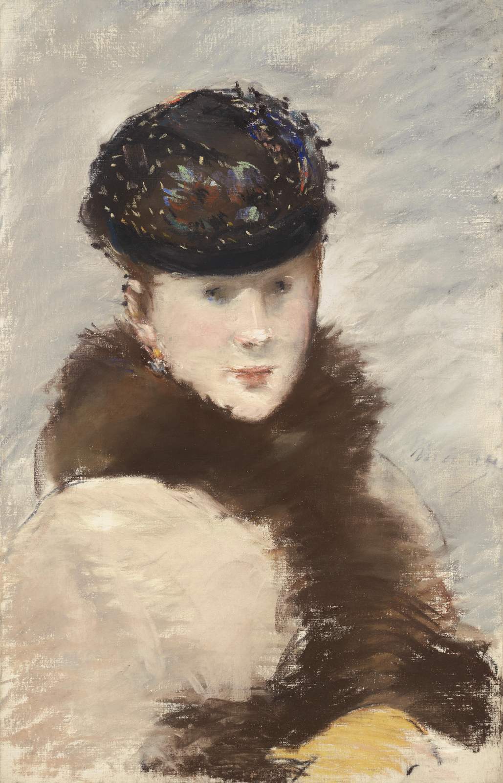 Elegant Woman Portrait Fine Art Wall Art