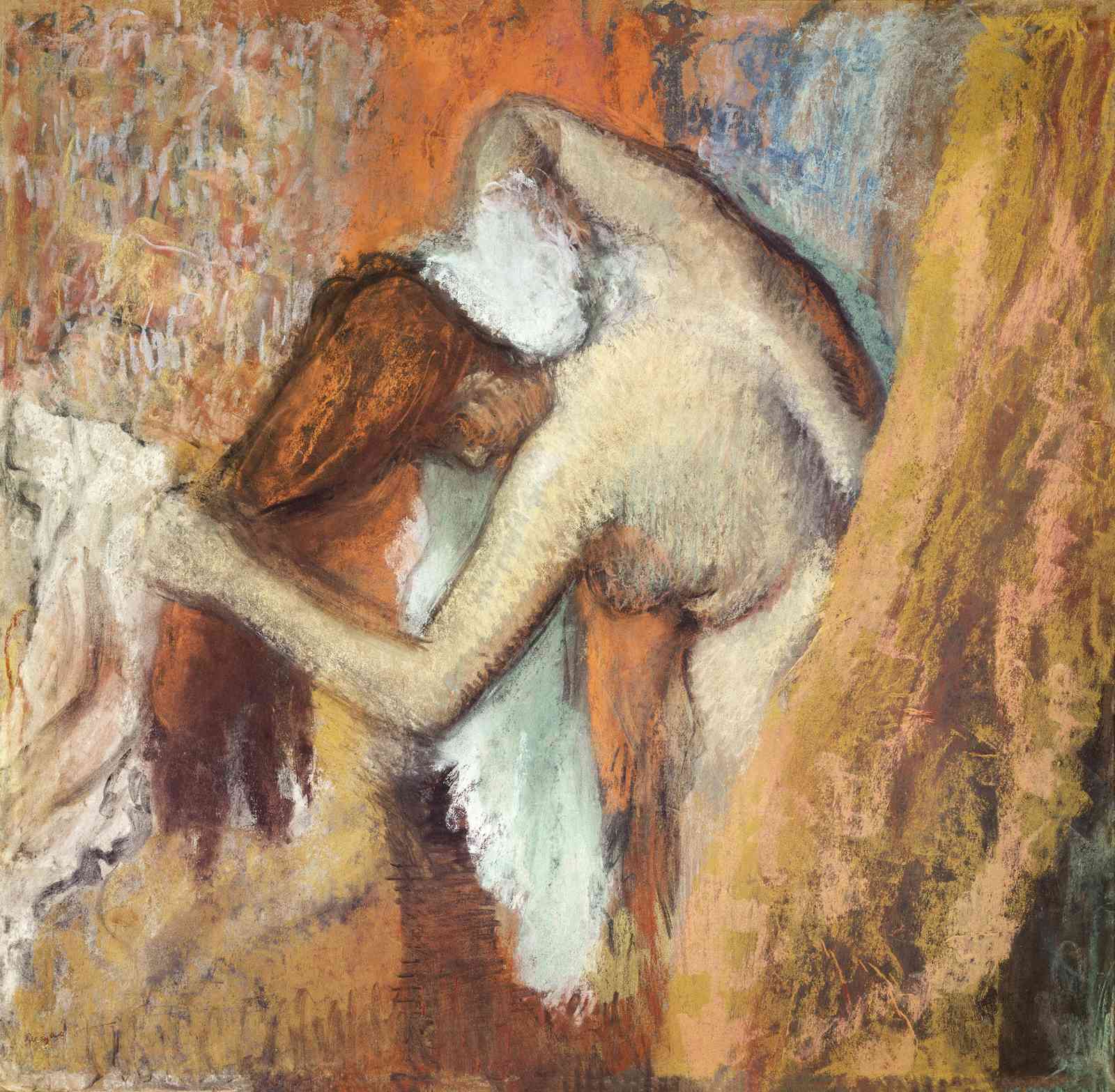 Impressionist Dancer Warm Hues Wall Art