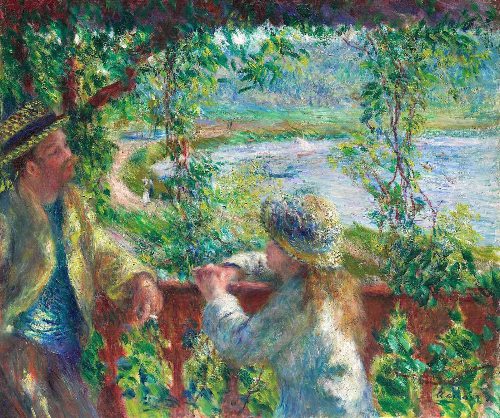 Impressionist Riverside Serenity Wall Art