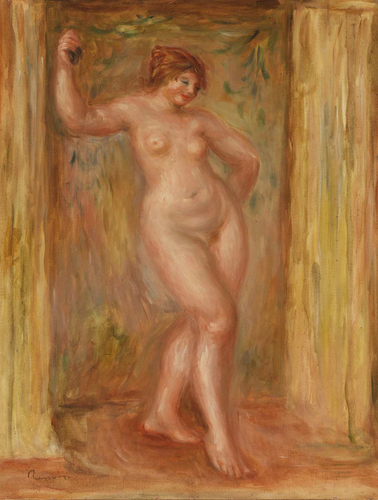 Renoir's Nude Woman Serene Beauty Wall Art