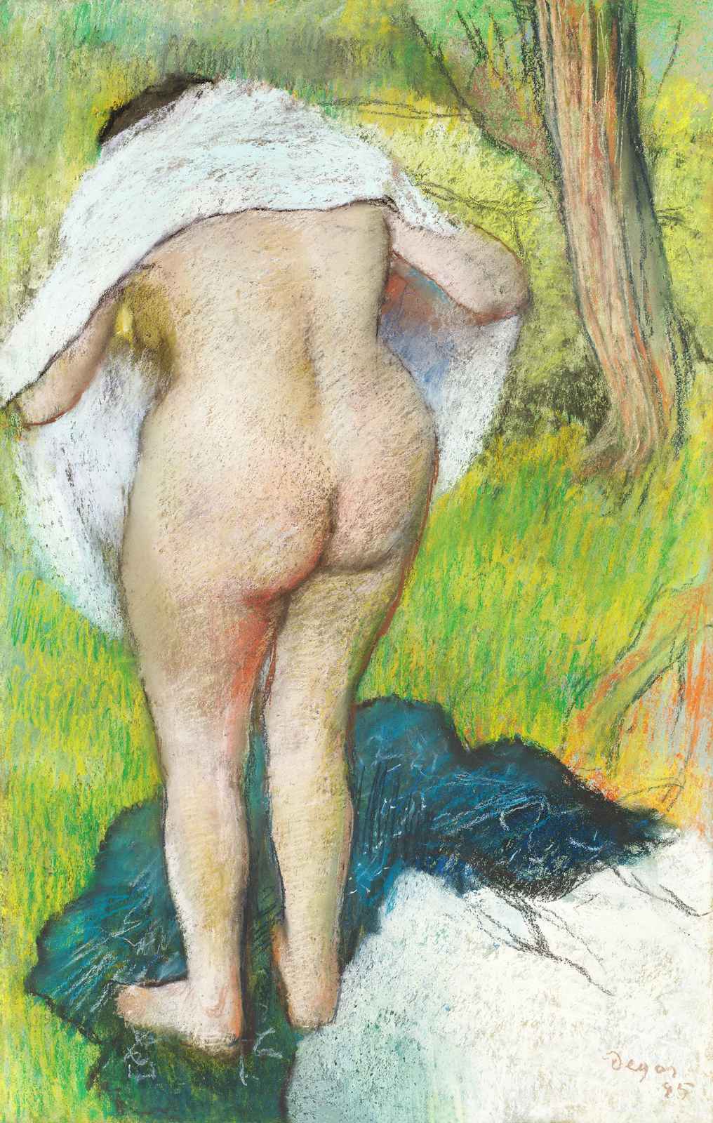 Impressionist Nude Study Landscape Wall Art