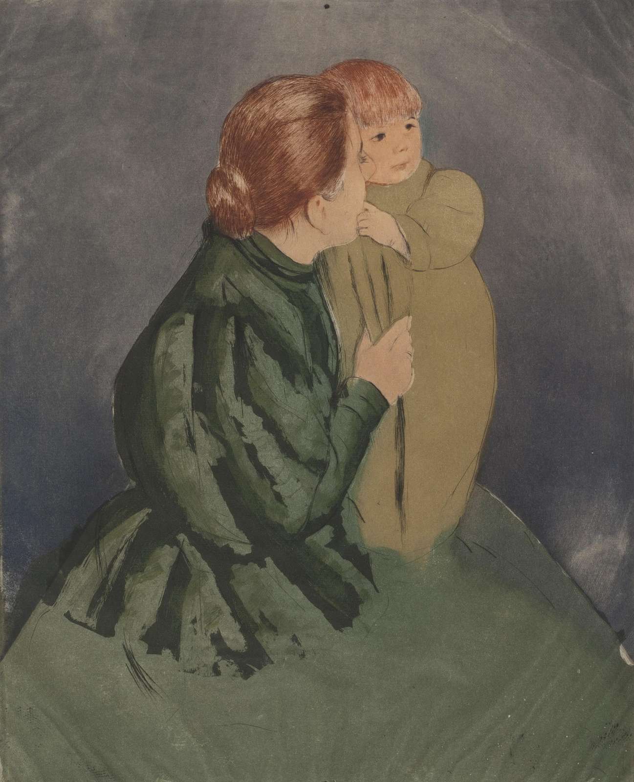 Mother and Child Embrace Wall Art
