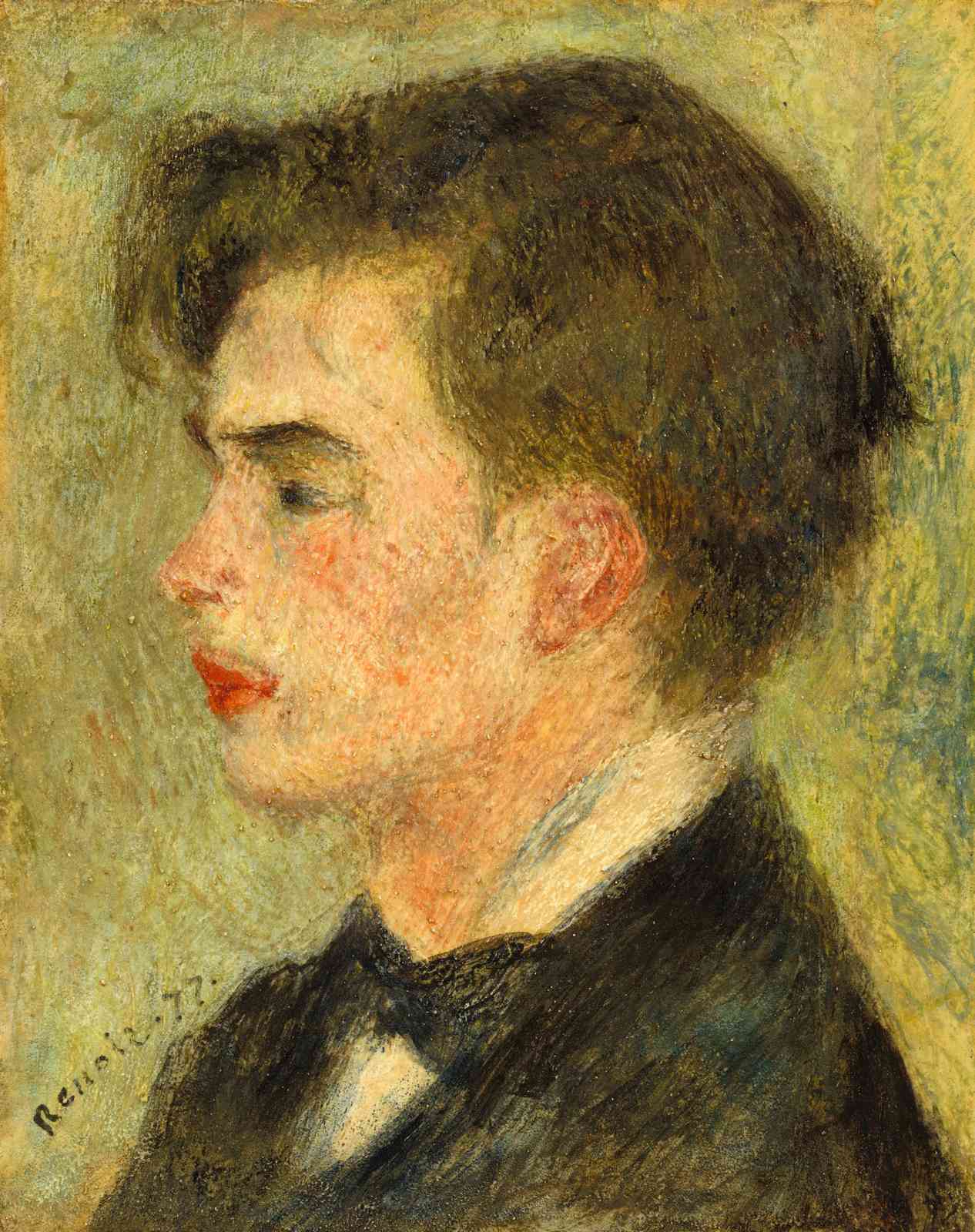Impressionist Portrait Study "Young Man" Wall Art