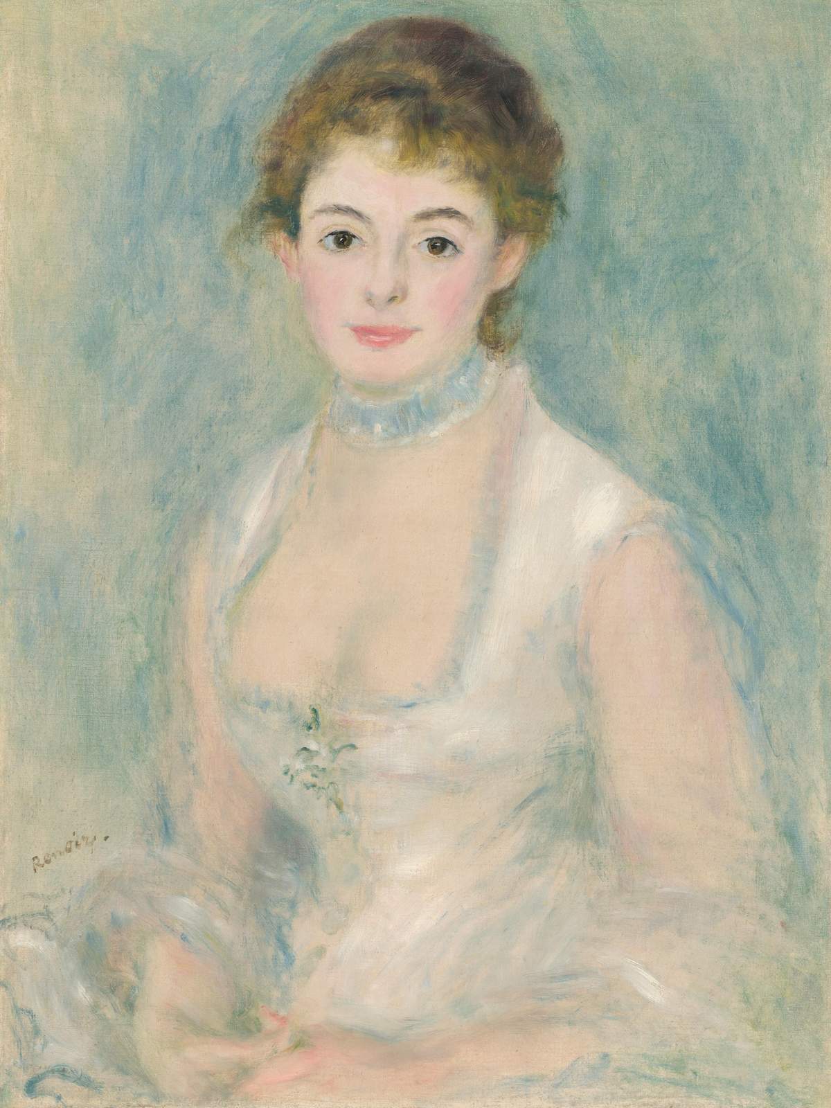 Renoir "Woman in White" Wall Art