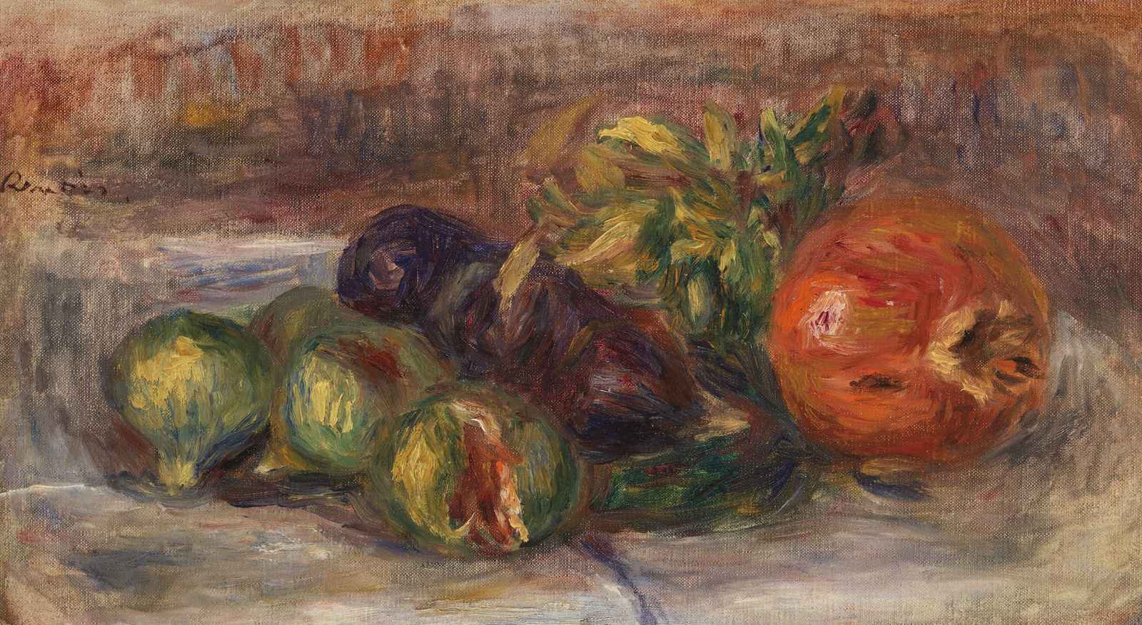 Vibrant Still Life Fruit Bowl Wall Art