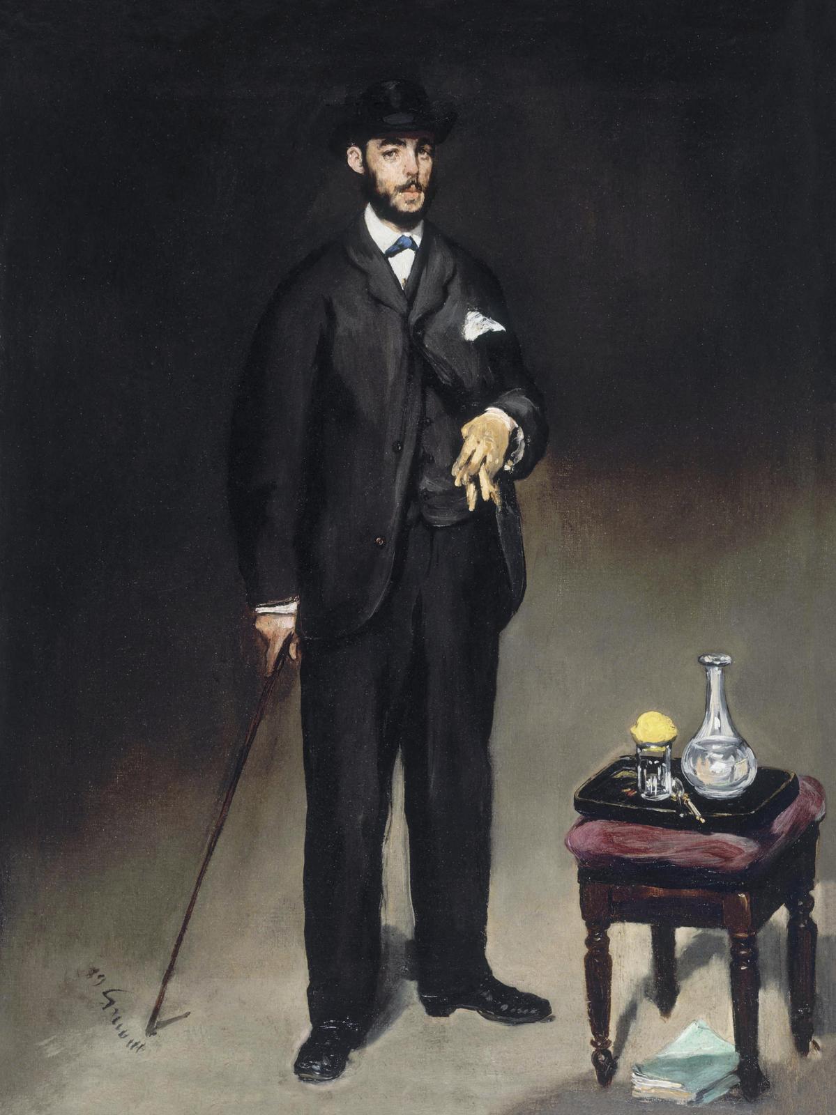 Elegant Gentleman Portrait Wall Art