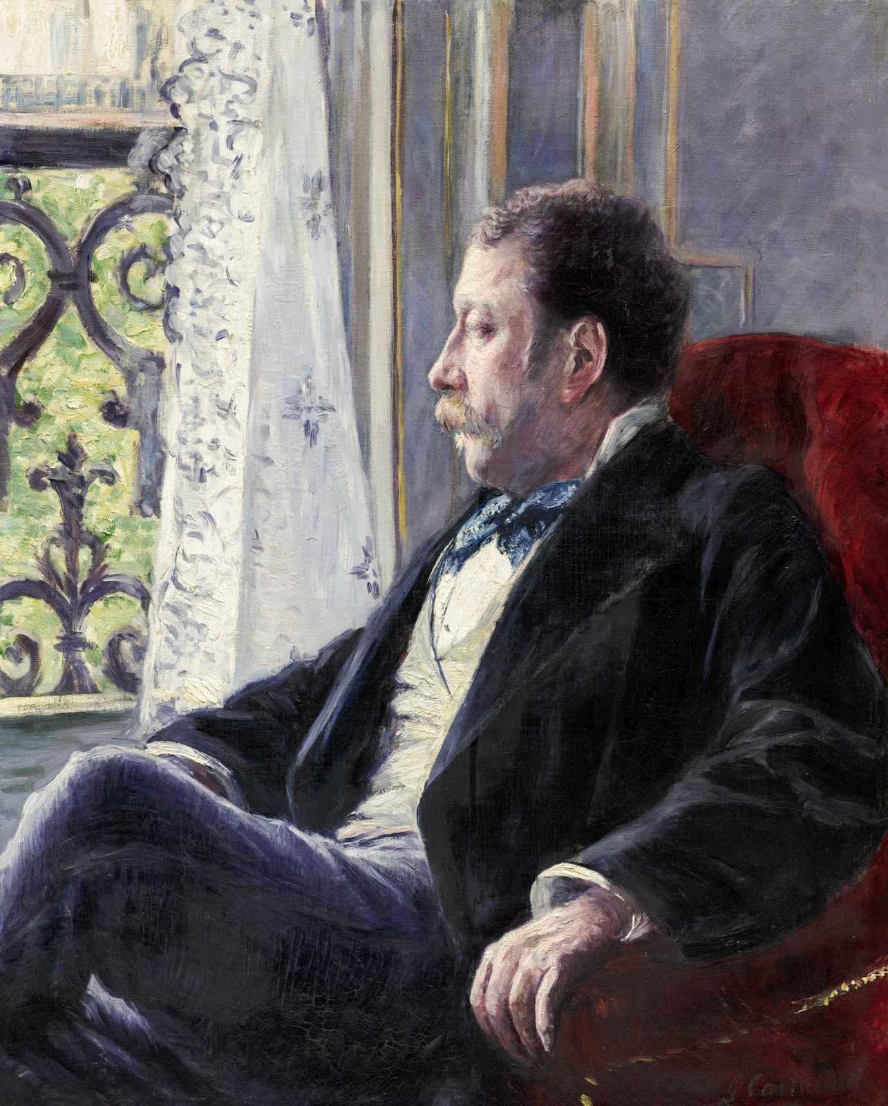 Classic Gentleman Portrait Wall Art