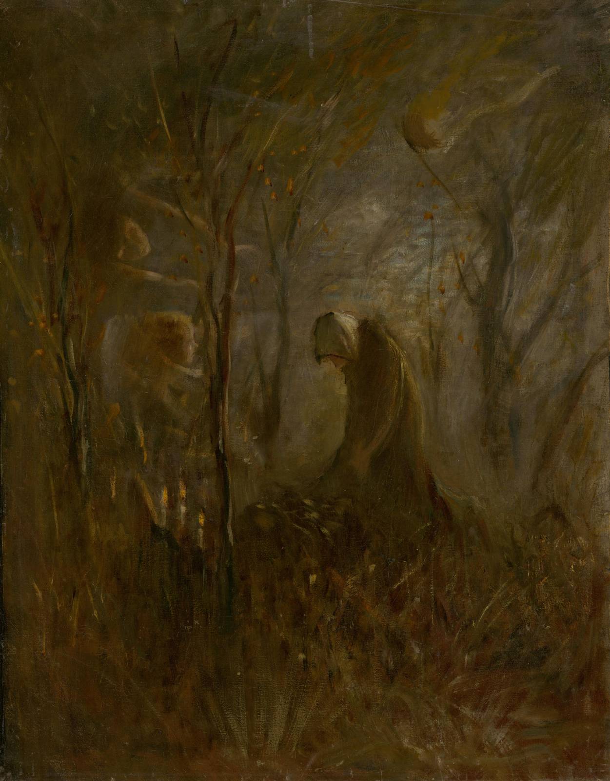 Mysterious Woodland Gathering Wall Art