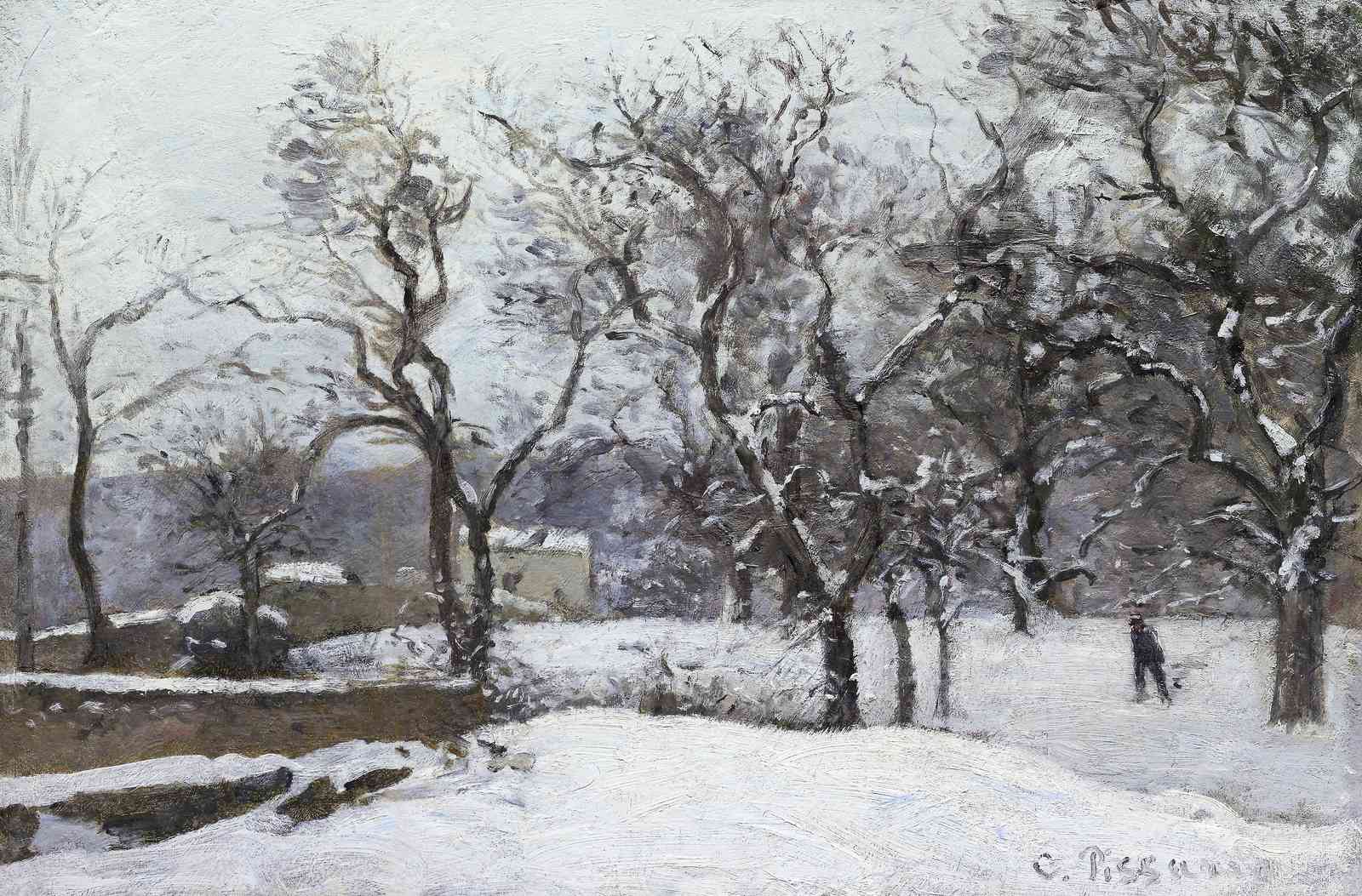 Winter Landscape Snow Scene Wall Art