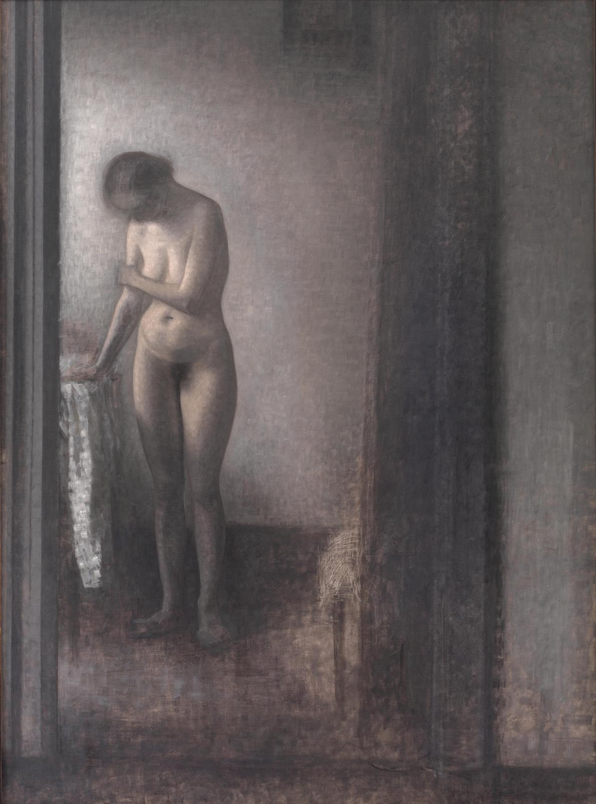 Serene Nude Portrait Wall Art