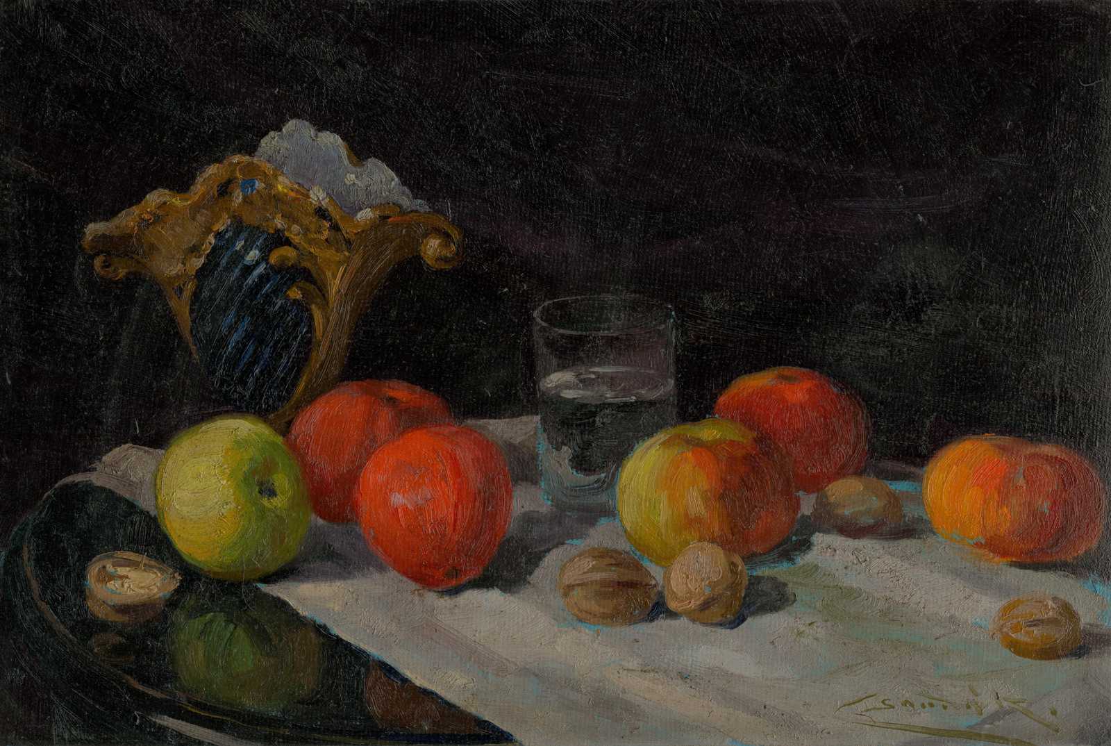 Classic Fruit Still Life Textured Wall Art