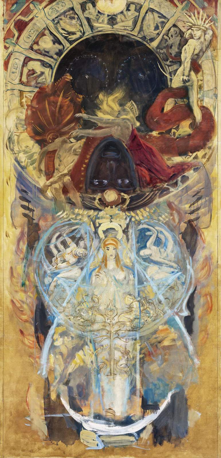 Mystic Oracle Celestial Vision Wall Art